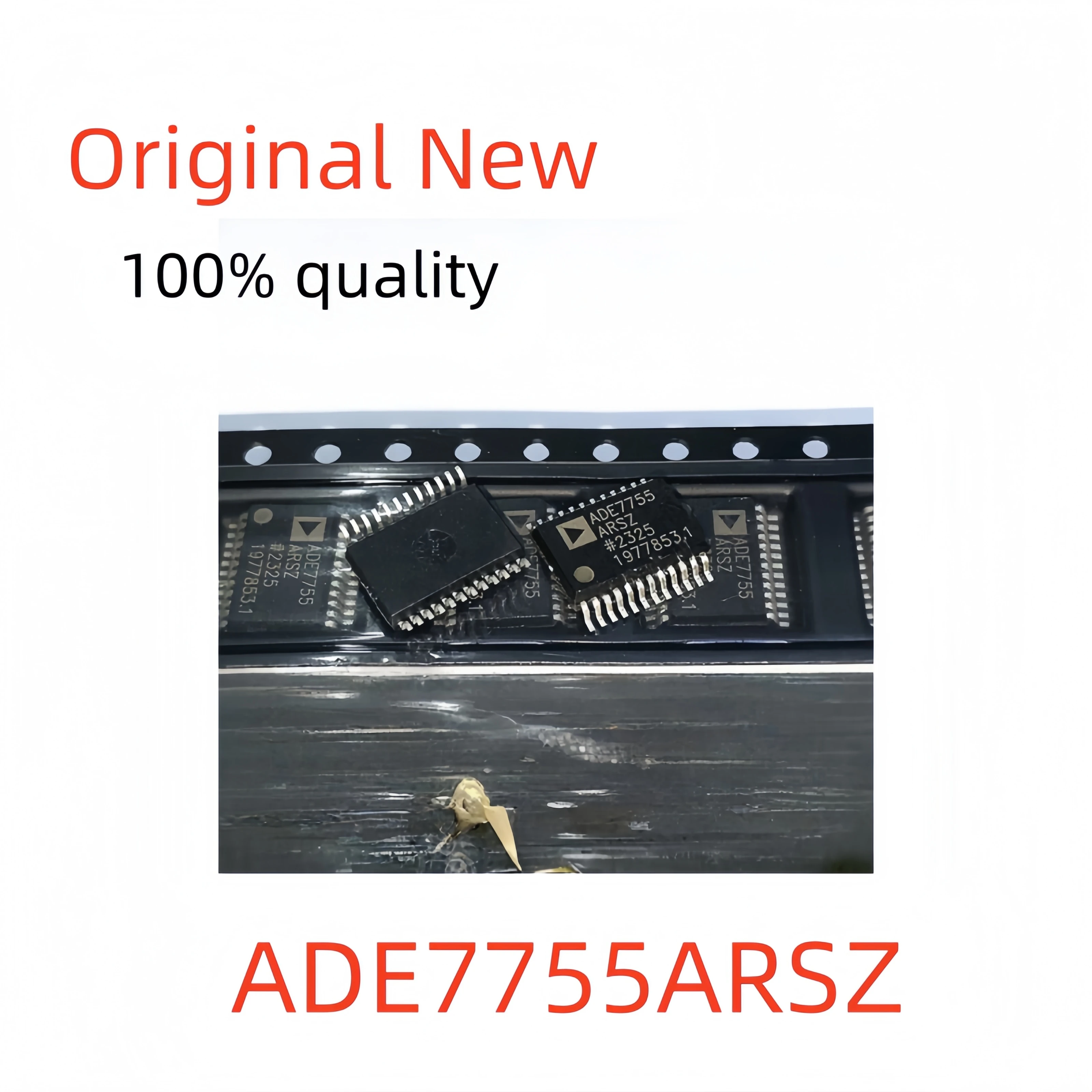100%New ADE7755ARSZ SSOP-24 High Precision Energy Metering IC 0.1% Accuracy 500:1 Dynamic Range Electric Energy Measurement Chip