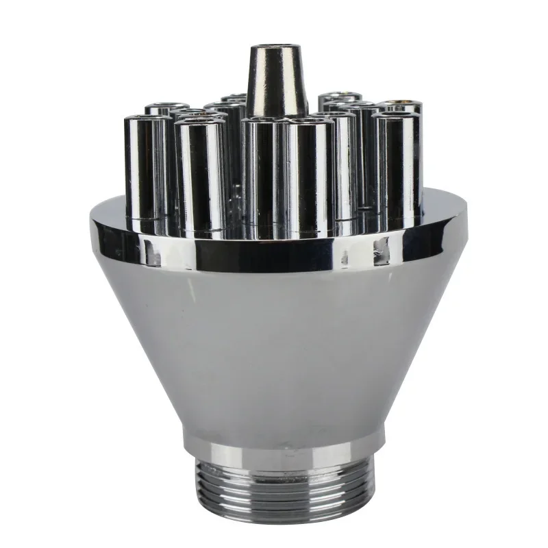 

304 impact nozzle three-layer flower nozzle adjustable flower style nozzle square fountain water feature modeling