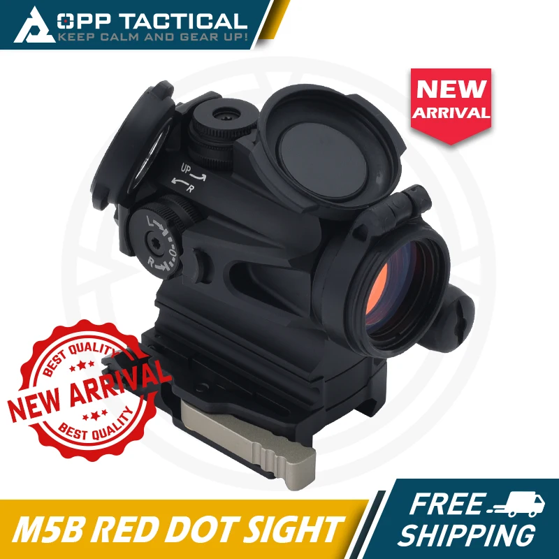 

EVOLUTION Gear Tactical M5b RDS Red Dot Sight, Reflex Scope, LRP BCM Mounts, Full Markings for Hunting, Airsoft, New, 2022