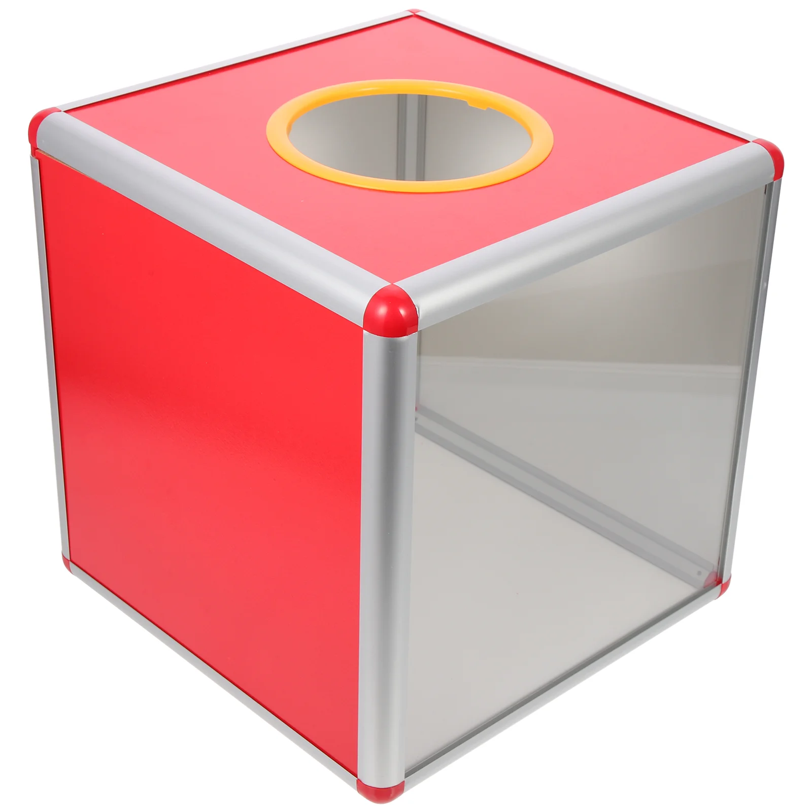 

Lucky Draw Box Lottery Ticket Holders Transparent Donation Case Toy Container Clear Tickets Supply