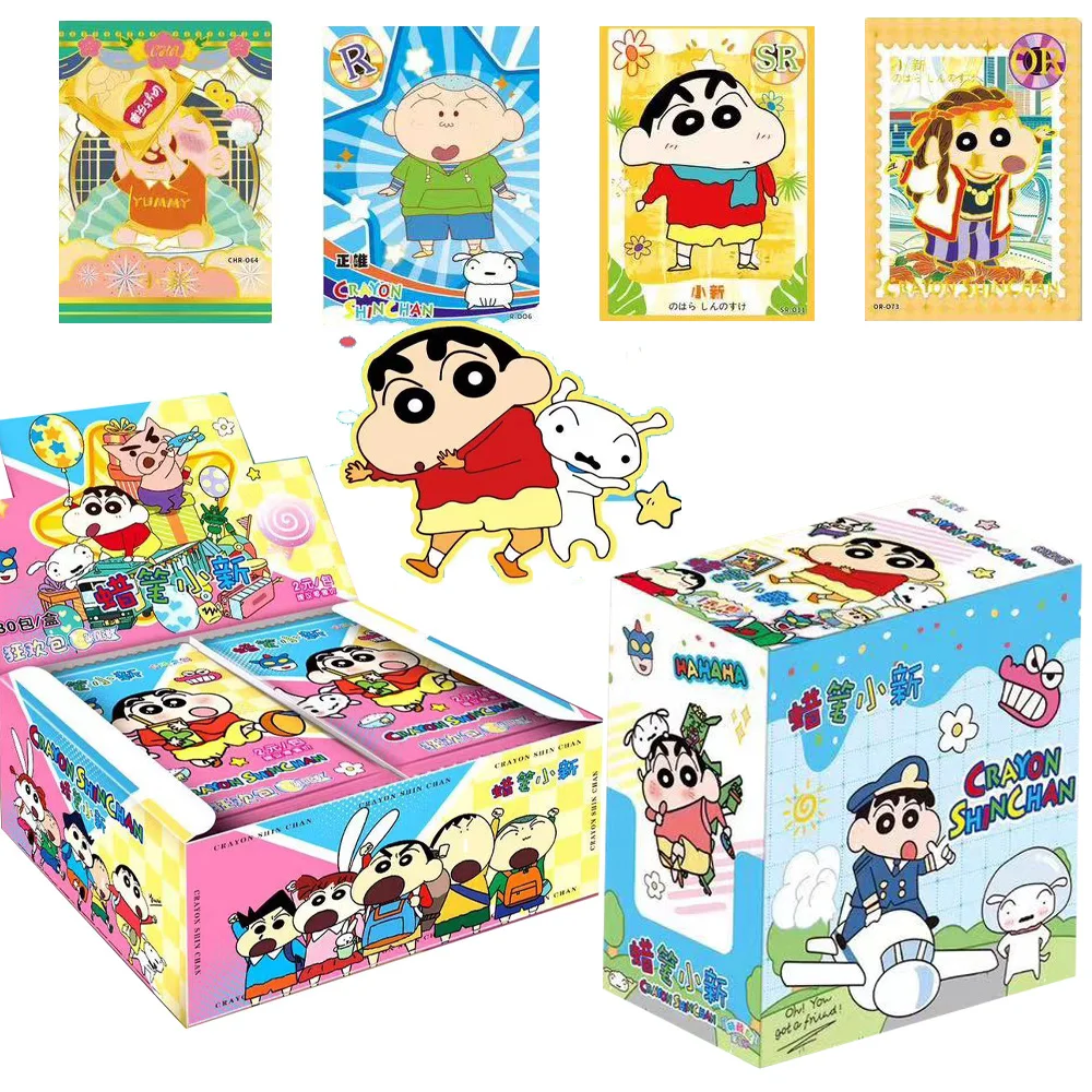 Crayon Shin-chan Card Cartoon Anime Classic Collection SSP Cards  For Children Birthday Card Toy Gifts