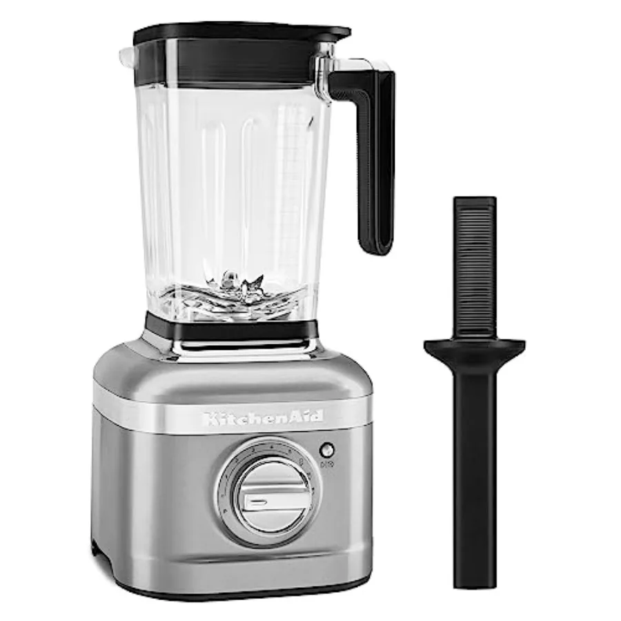 K400 Variable Speed Blender with Tamper KSB4028 Contour Silver for Kitchen Use Durable Stainless Steel Silver Color High Perfor
