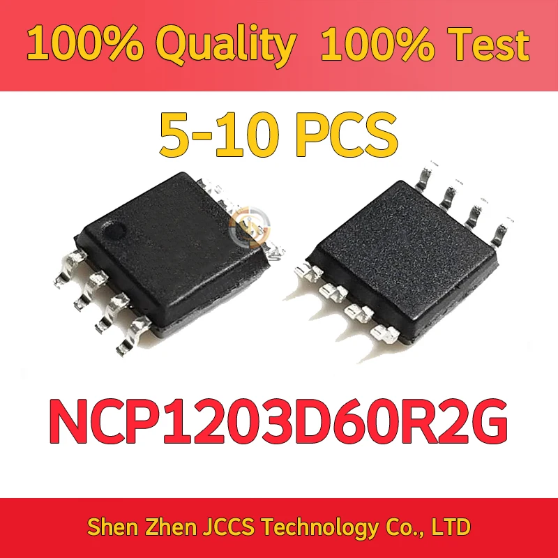 5-10pcs NCP1203D60R2G NCP1203D6 NCP1203 203D6 sop-8 Chipset 100% New