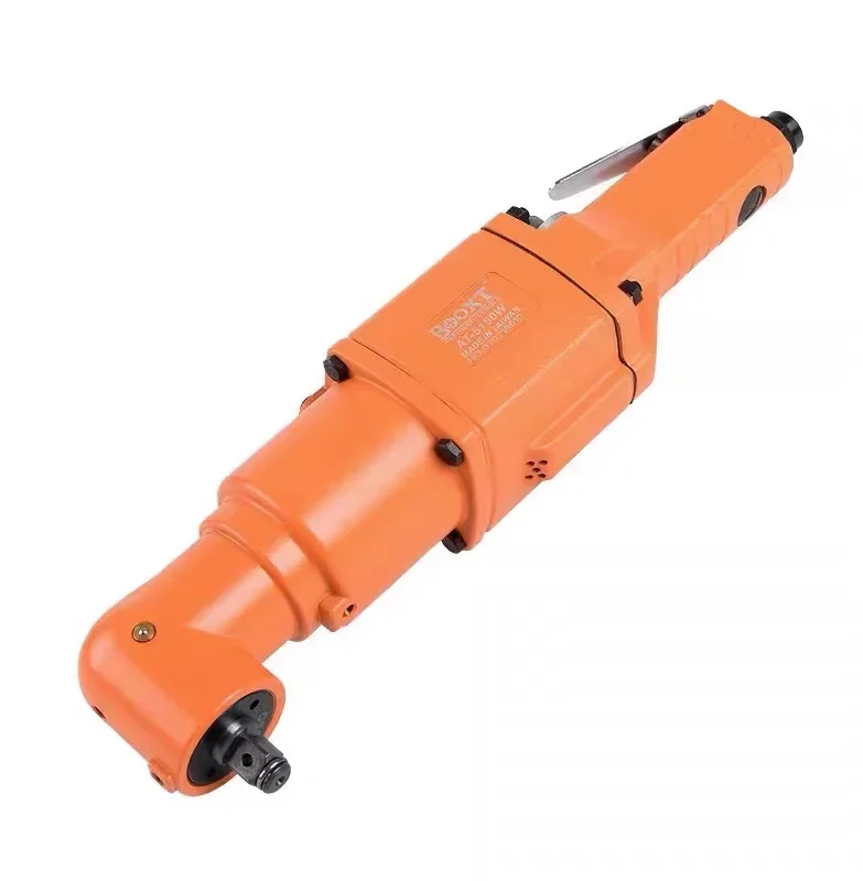 BOOXT BX-5302W Industrial Elbow Type 1 Inch Tightening Torque 1630Nm 3800rpm 535mm 20.2kg Pneumatic Cannon Air Torque Impact