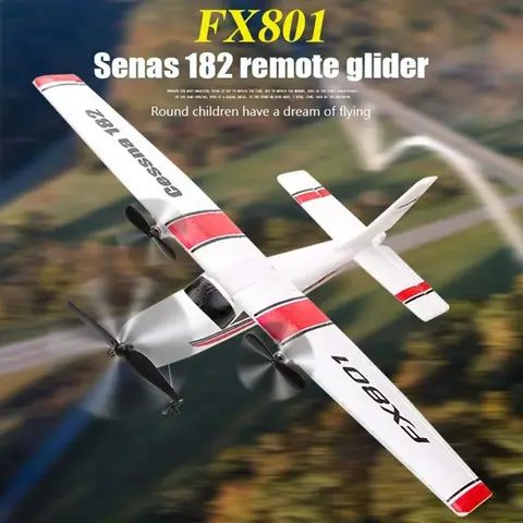 2.4GHz 2 Channel Remote Control Airplane Fixed Wing EPP Plane Outdoor Drone Electric RC Aircraft Adults Kids Toys Children Gifts