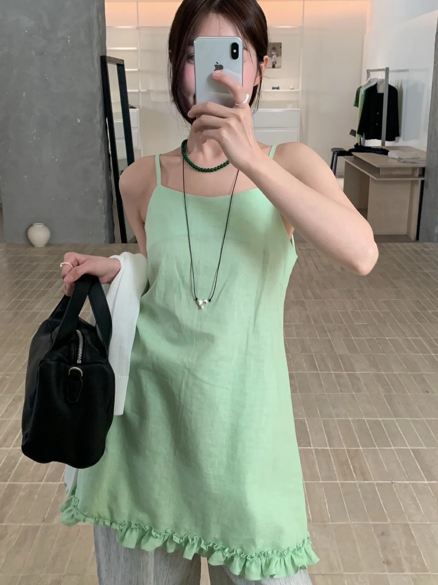 Vestido f chique de verão, fofo em camadas, sem alças, colete, e, versátil, peça única, decote em u, sem marca ...