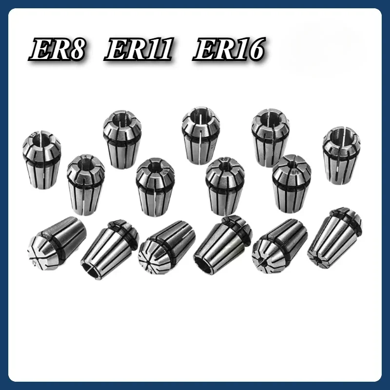 

ER11 ER16 ER20 ER25 ER32 collet chuck set Spring collet for CNC machining center Engraving Machine Lathe Mill Tool