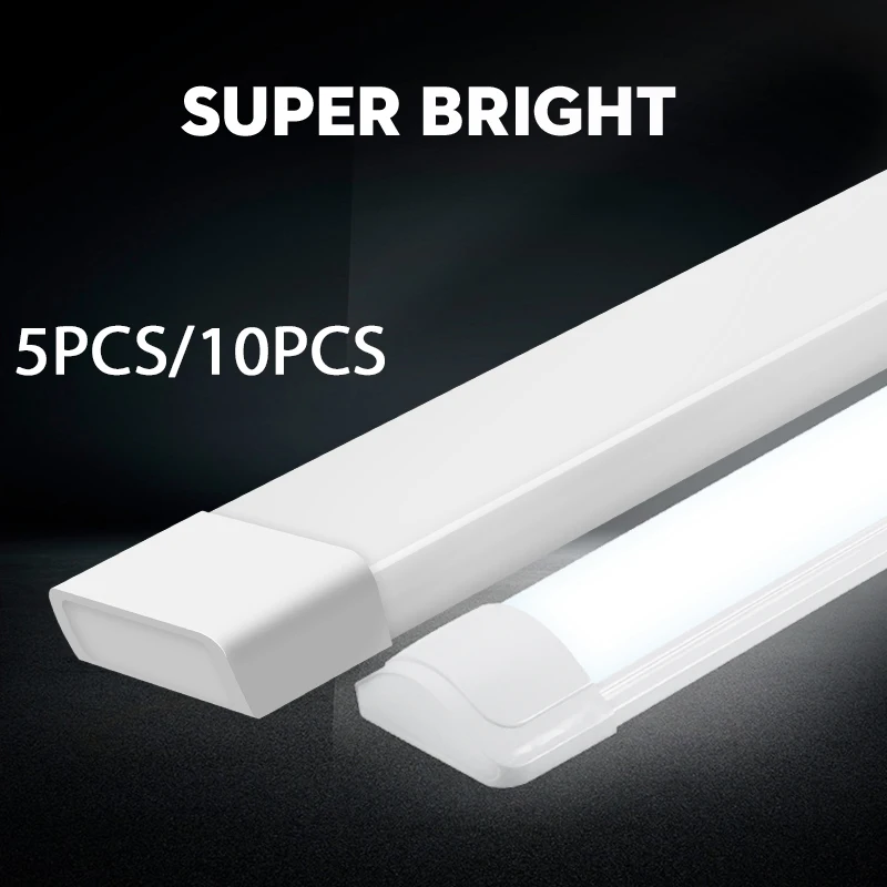 Indoor Hause LED Lampe Rohr Hohe Helligkeit 90/120 cm Linear Lichter Bar 220 v Beleuchtung Birne Für Schlafzimmer küche Schrank Lampen Streifen – Detail 2