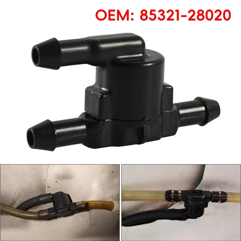 

Автомобильный обратный клапан, опрыскиватель стеклоочистителя, 3-ходовой клапан, пластиковый аксессуар для Toyota Camry Corolla Lexus LX570 8532128020