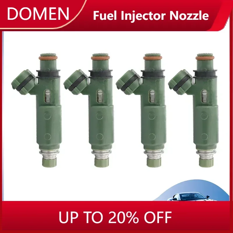 

4 6 x 23250-66010 Original Fuel Injector Nozzle For Toyota Land Cruiser 100 1999-2009 1FZ 4.5 2325066010 23209-66010 23250 66010