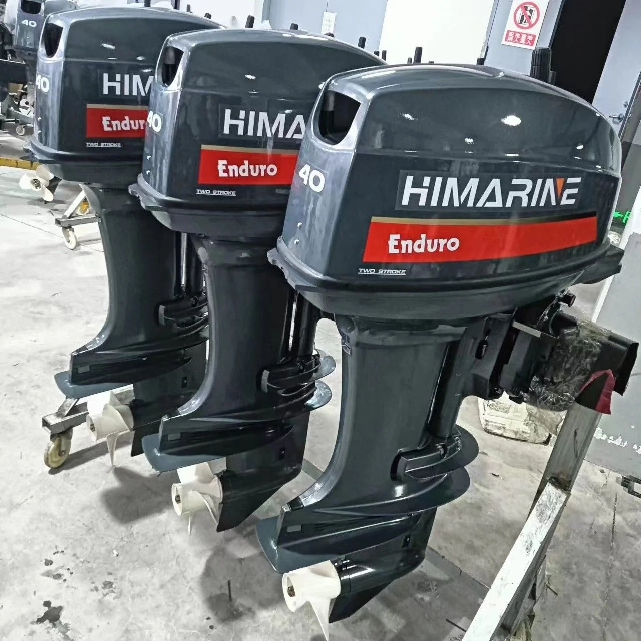 Himarine Merk 2-takt 40HP E40X buitenboordmotoren E40XMHS E40XMHL bootmotor voor opblaasbare boot