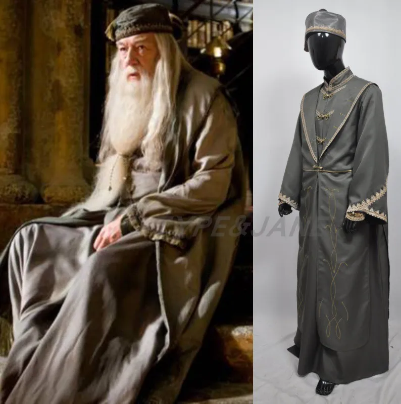 

New Albus Dumbledore Cosplay Costume For Halloween.