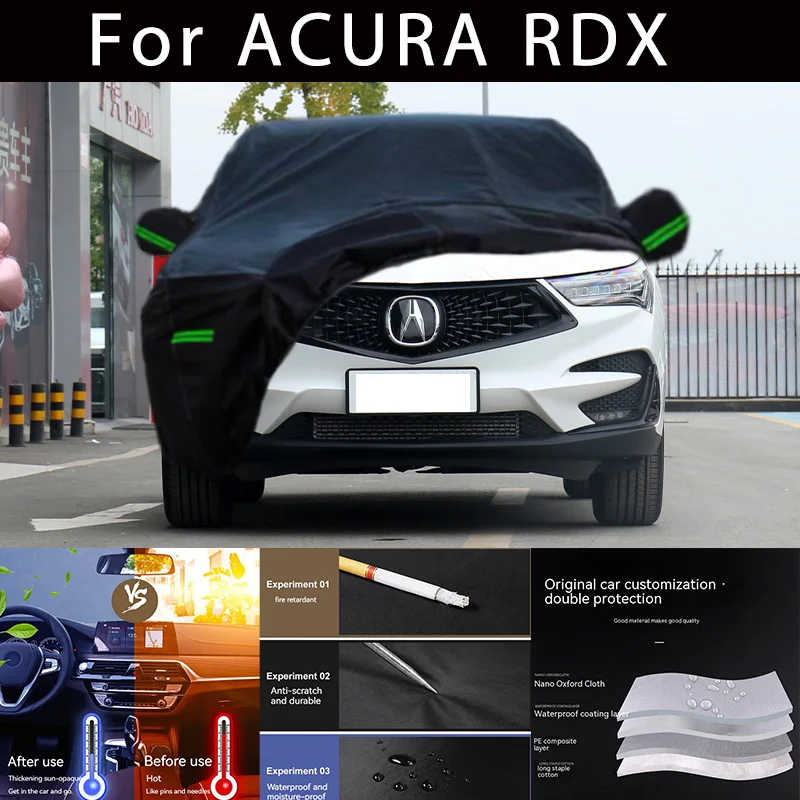 

Для ACURA RDX наружная защита полный автомобильный чехол снежный чехол солнцезащитный козырек водостойкий пылезащитный внешние автомобильные аксессуары