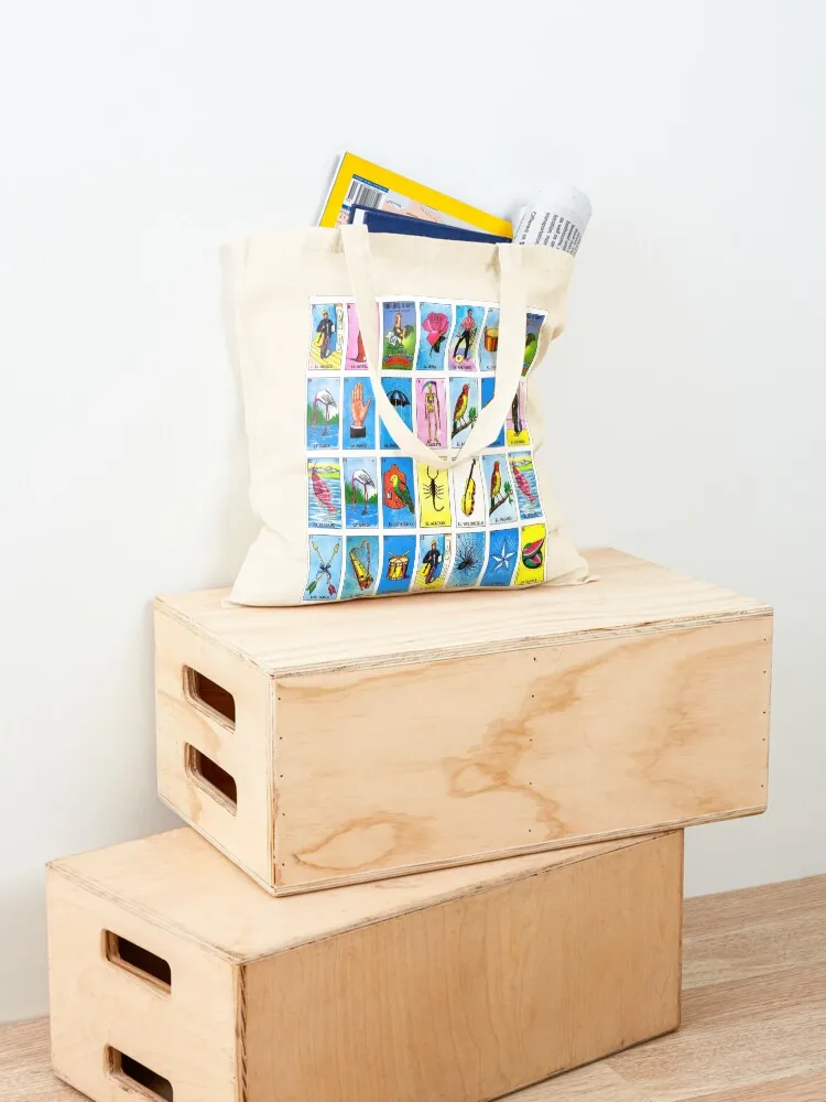 Lottery / Mexican Bingo Tote Bag bags luxury women bags for women shopper bags woman 2025