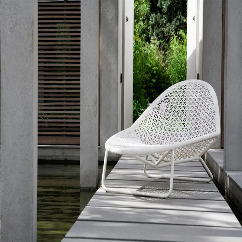 

Rattan Pool Bed Garden Sun Room Lounge Chair
