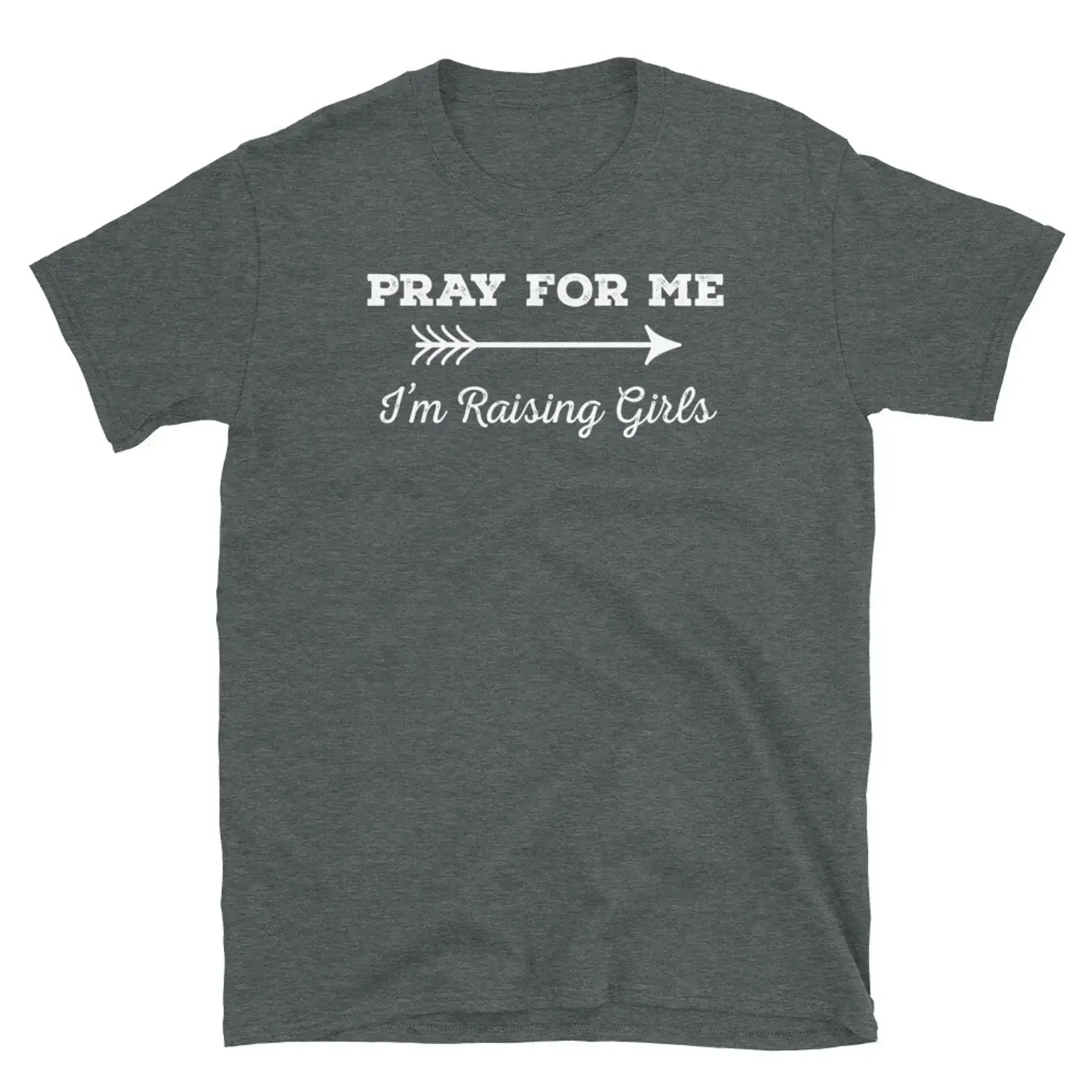 Betet für mich, ich bringe Mädchen auf, Elternhöfchen, kurzes T-Shirt mit kurzen Ärmeln, für Damen und Herren.