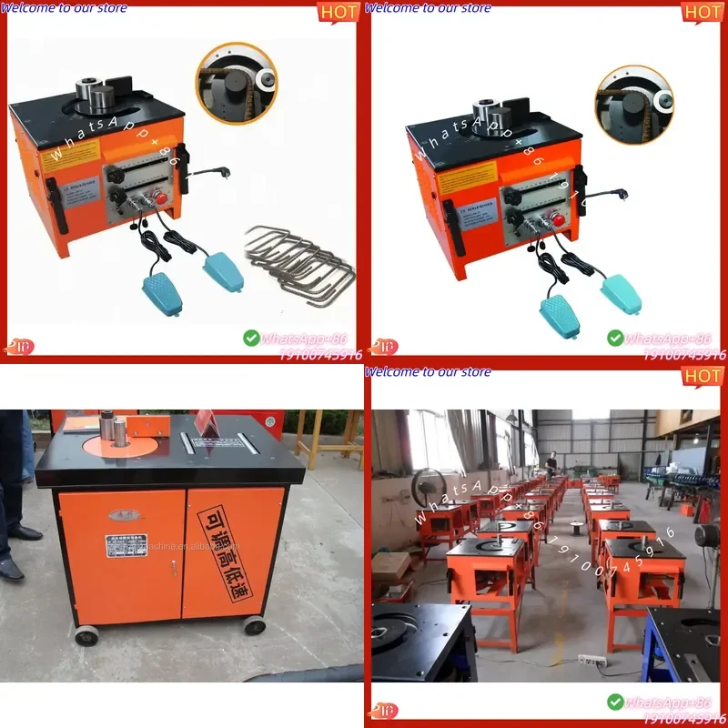 CE Certificate Quality Assurance Wire Straightening Bending Machine GF-25 Reinforcing Rebar Hoop Stirrup Bending Machine