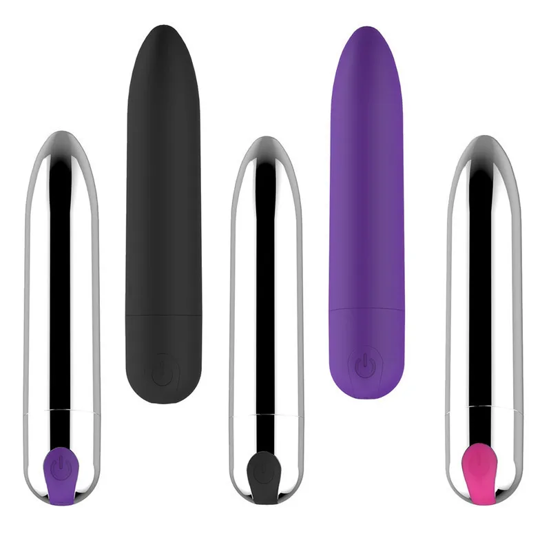 Mini Vibromasseur Bullet pour Femme Adulte, Vibration du Point G, StiLiban ateur du Clitoris et du Vagin, Vibromasseur Gode, Jouets Sexuels, Charge