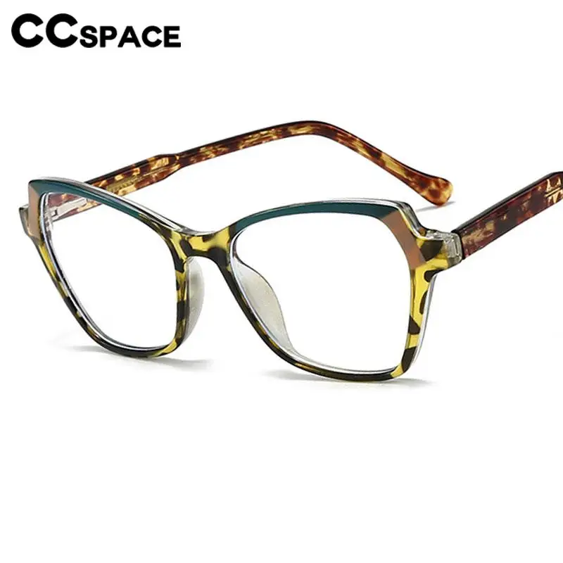 R57520 Retro Anti Blue Light Glasses Frame Comfortable Spring Hinge Presbyopia Eyeglasses Customizable Prescription Spectacle