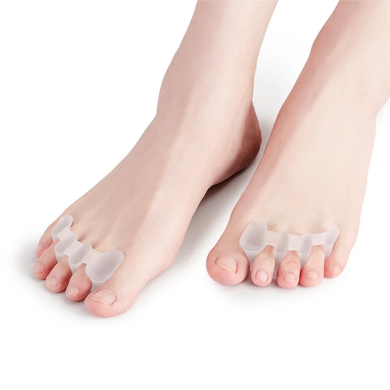 Silicone Toes Separator Bunion Bone Ectropion Adjuster Toes Outer Appliance Foot Care Tools Hallux Valgus Corrector