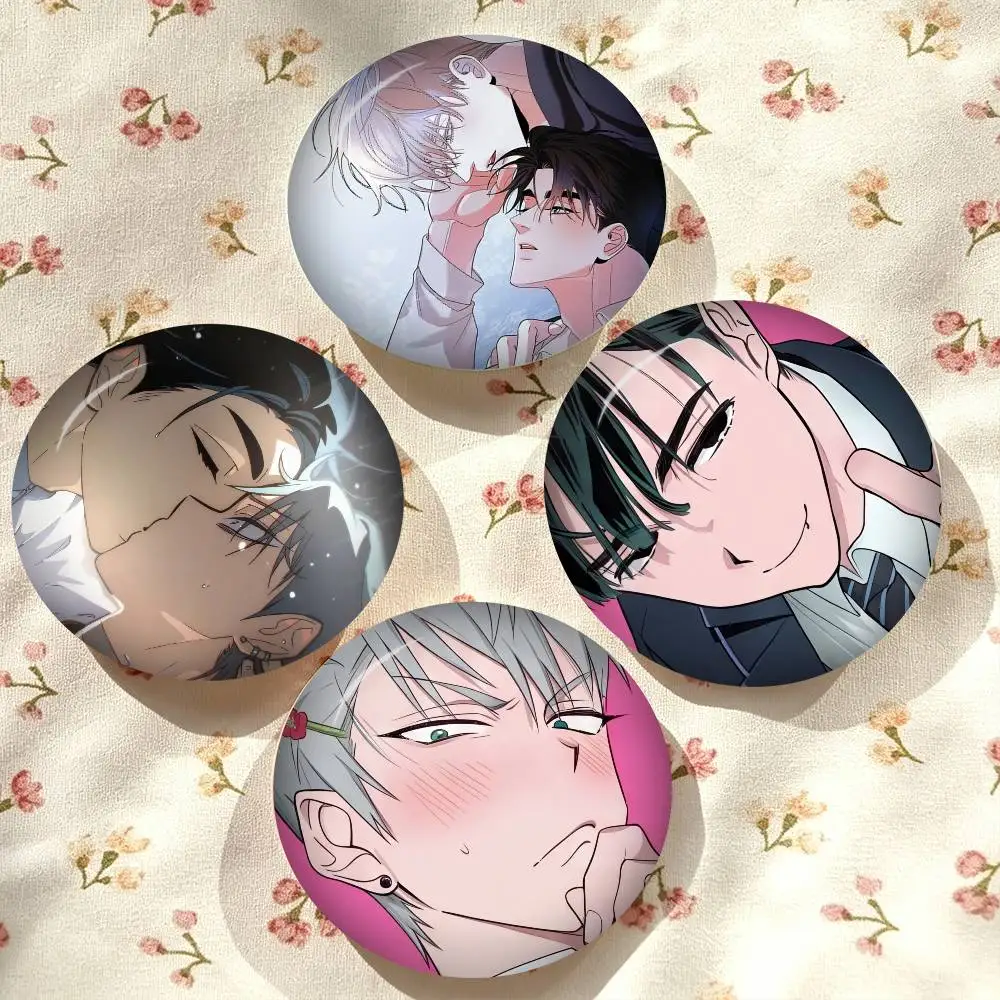 ALIEN STAGE IVAN & TILL Anime Badges 25 32 44 58 75 Mm Round Cosplay Pin Bag Decor Fans Collect Friends Gifts Brooch Souvenir