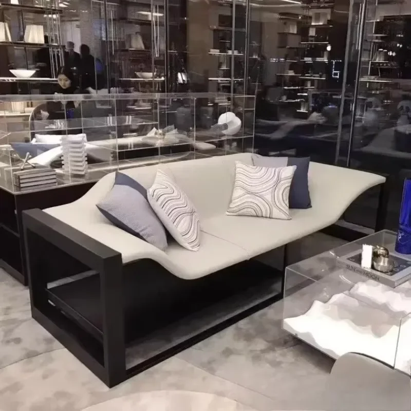 Living room lazy lounge chair hotel homestay model room reception European sofa