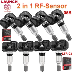 LANCIO X431 2 in 1 RF-SENSOR 315 MHz e 433 MHz Sensore TPMS Strumenti di riparazione pneumatici Scanner Sensori di pressione pneumatici Tester Programmazione