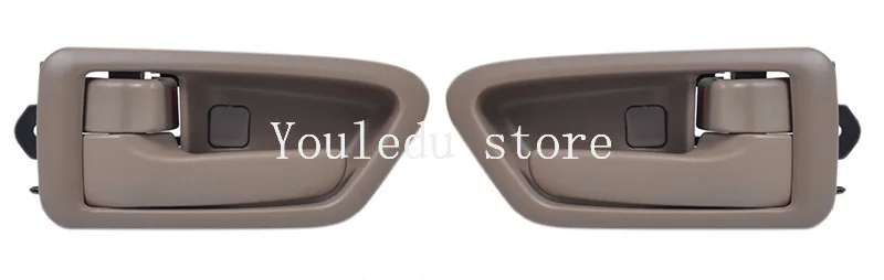 

1 Pair Beige Inside Interior Inner Door Handles Left Right for 1997 98 99 2000 2001 Camry 69206-AA010,69205-AA010 New