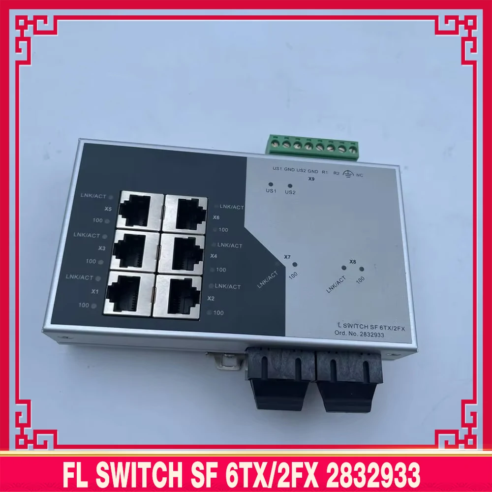 FL SWITCH SF 6TX/2FX 2832933 For Phoenix Industrial Ethernet Switch