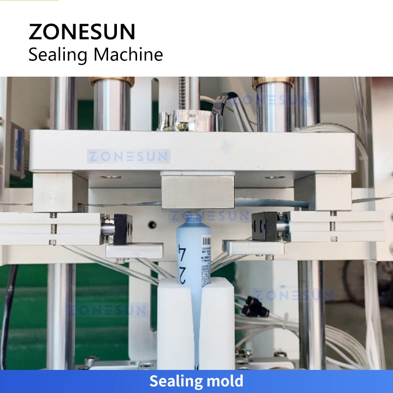 Zonesun ZS-RGS1 Buis Opening Folie Sluitmachine Tamper Evident Seal Cosmetische Buis Sealer Plastic Buis Top Sluitmachine