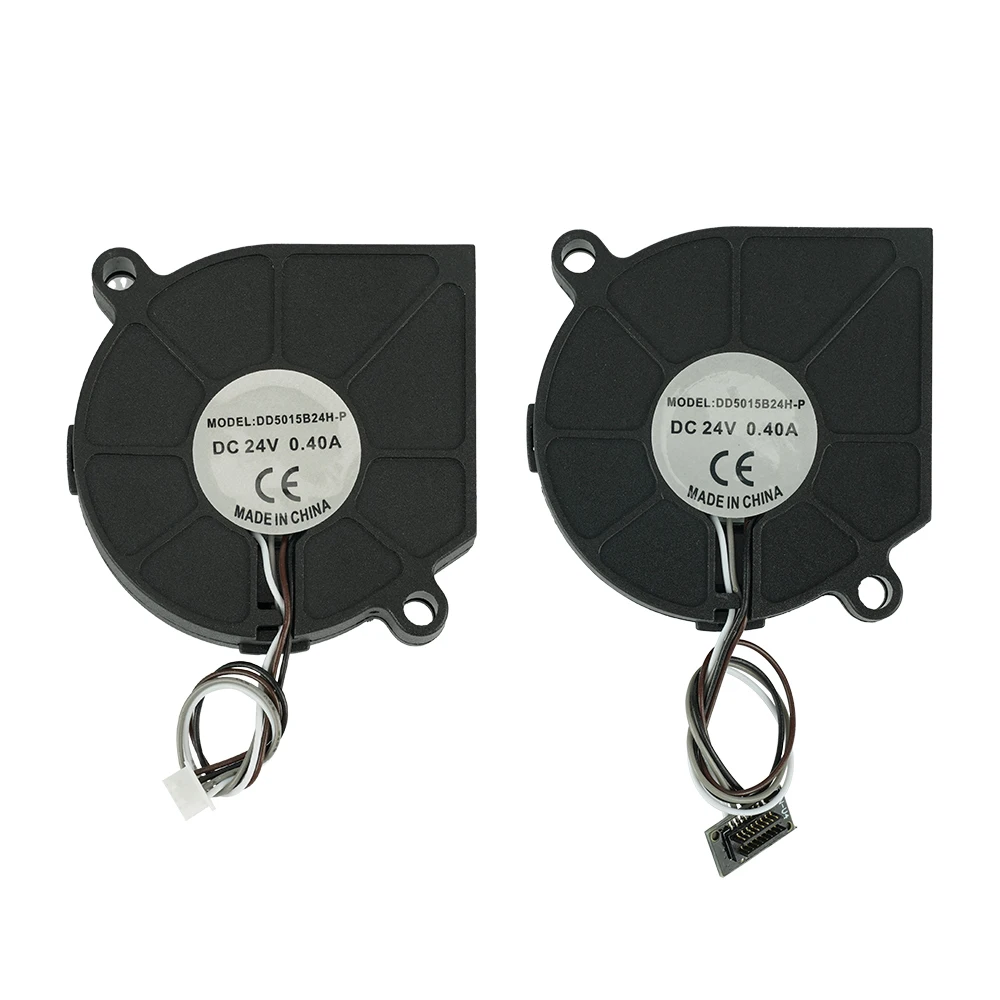 5015 مروحة نفخ لمكونات BambuLab X1 P1 مروحة نفخ التبريد مع سرعة سريعة ومنخفضة صاخبة ملحقات طابعة ثلاثية الأبعاد