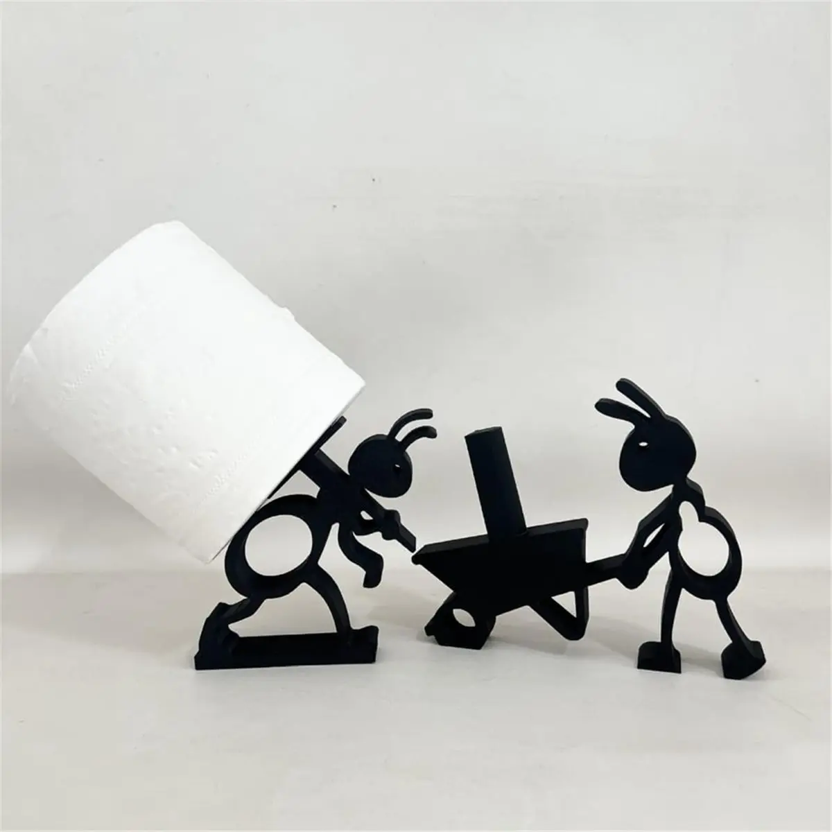 2026 New Ants Figurine Rack Modern Bathroom Accessory Tissue Roll Stand for Housewarmings Parties for Home Decor