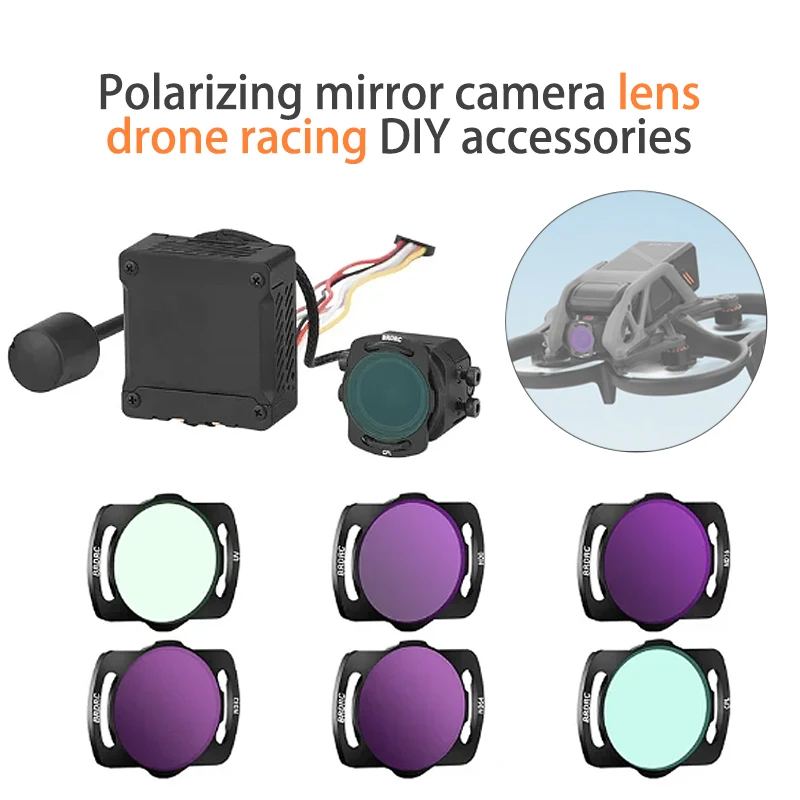 

Filters For DJI O3 Air Unit UV CPL ND 8/16/32/64 CPL Polarizer Camera Lens Optical Glass For Drone Racing DIY Accessories
