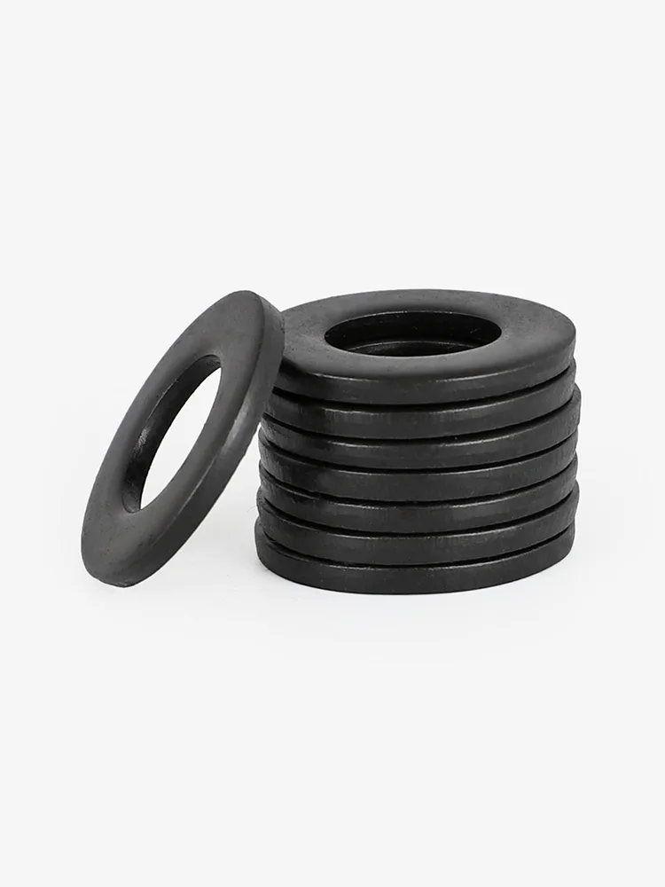 Grade 8.8 Steel Black Flat Washer Large Size Oversize Big Wider Plain Gasket M2M2.5M3M4M5M6M8M10M12M14M16M18M20M22M24M27M30