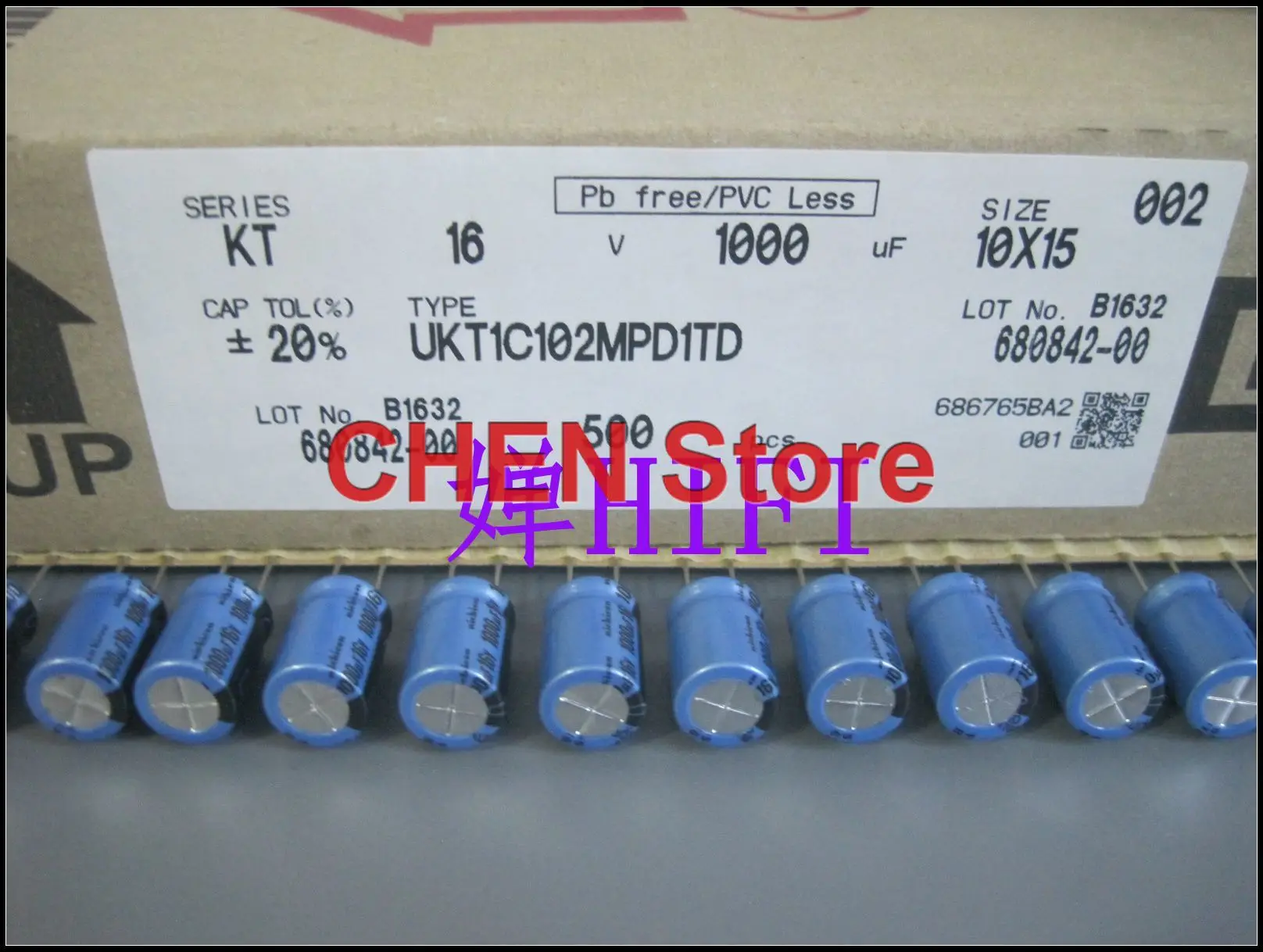 

10PCS/20PCS brand new NICHICON KT Audio 16V1000UF 10x16mm Electrolytic capacitor 1000uf 16v blue 1000uf/16v ukt1c102mpd1td