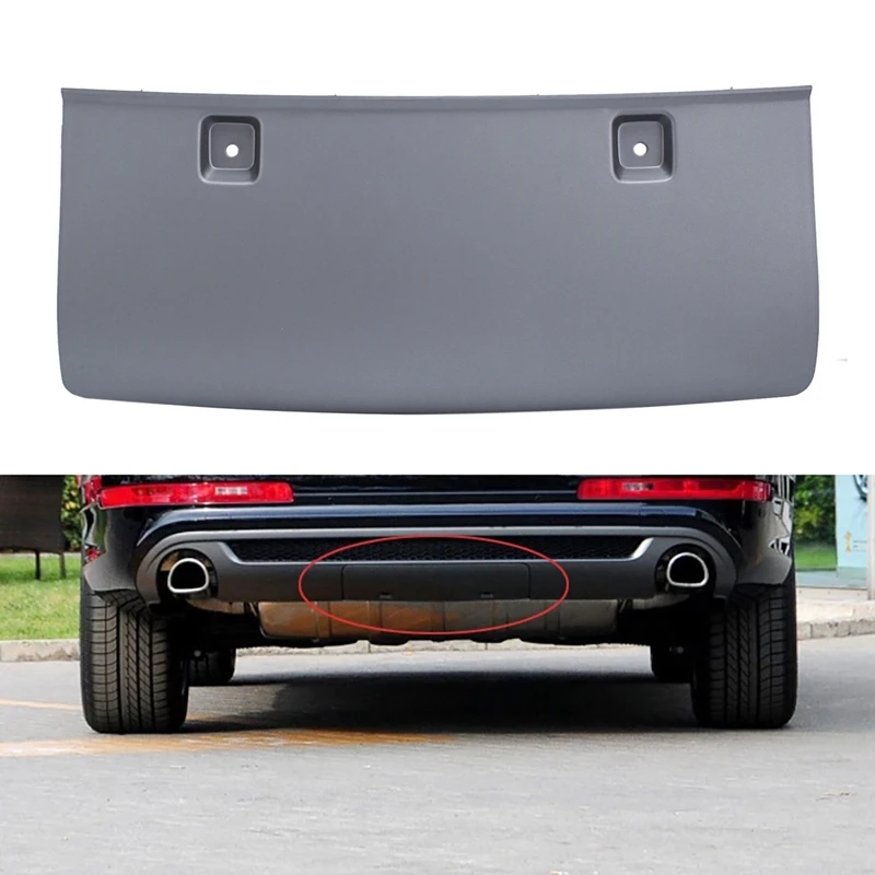 

4L0807819M 4L0807819M1RR Rear Bumper Towbar Cover Trailer Hitch Cover Rear Trailer Middle Cover Parts For Q7 2010-2016