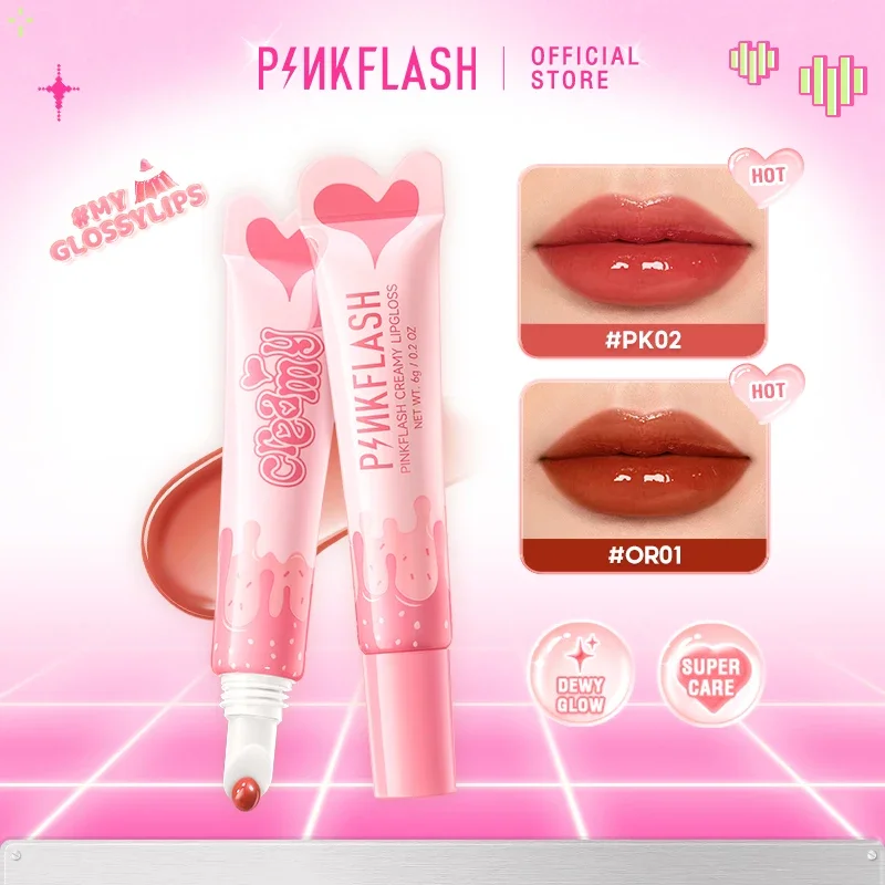 Brillo de labios hidratante rosa acuoso, lápiz labial líquido hidratante de larga duración, tinte labial ligero, cosméticos, 7 colores