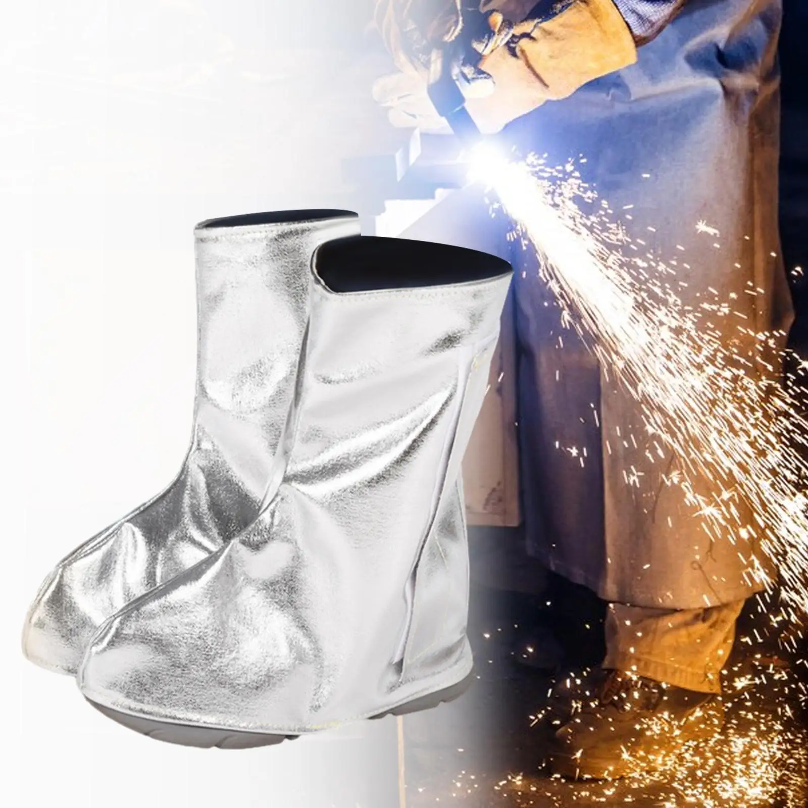Copriscarpe per saldatore copriscarpe per saldatore resistente all'usura durevole