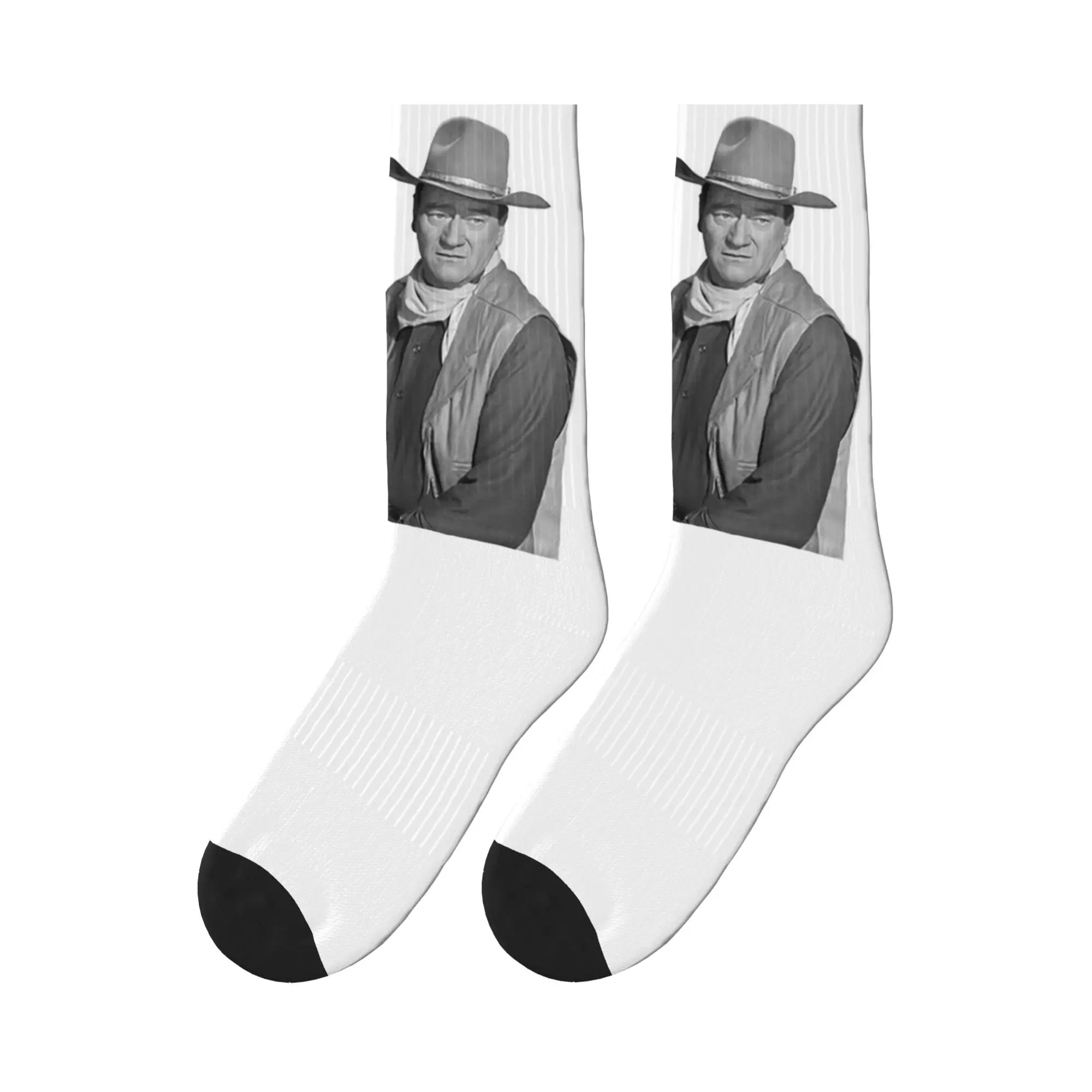 

Спортивные носки John Wayne Signature The Duke, высококачественные носки на все сезоны, длинные носки унисекс, рождественские подарки