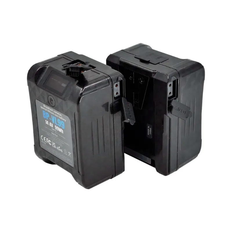 BP-VL99 14.4V 7000mAh 99Wh Lithium Battery for Digital Camera Monitor Fill Light Replace The Rechargeable V-shaped Port Battery