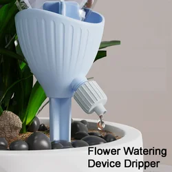 Dispositivo de riego de flores, gotero automático, flujo ajustable, dispositivo de filtración de agua