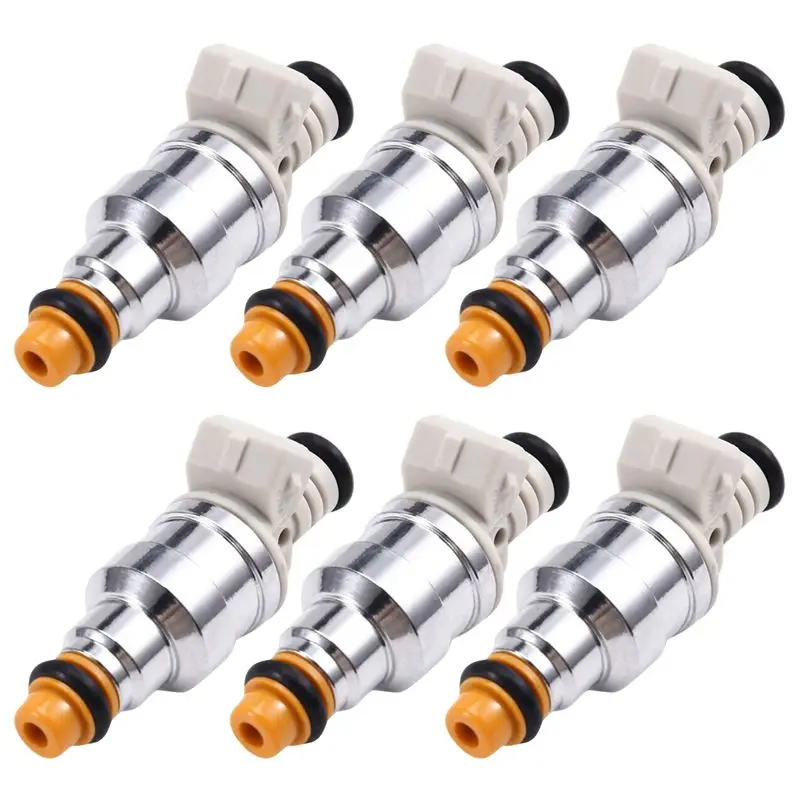 

6Pcs Fuel Injectors 0280150907 0280150941 Fit For Ford 4.9L 3.0L V6 I6 1990-1995-AU62