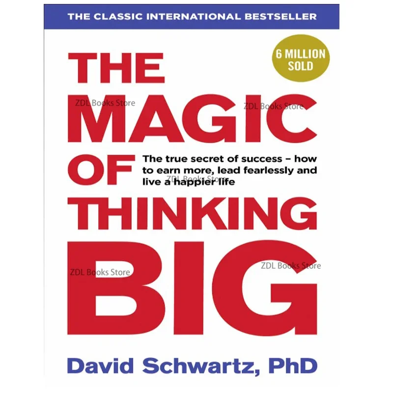 

The Magic of Thinking Big The True Secret of Success Paperback Book in English