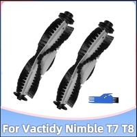 Main Brush As Shown Replacement Spare Parts For Vactidy Nimble T7 T8 Robot Vacuum Cleaner