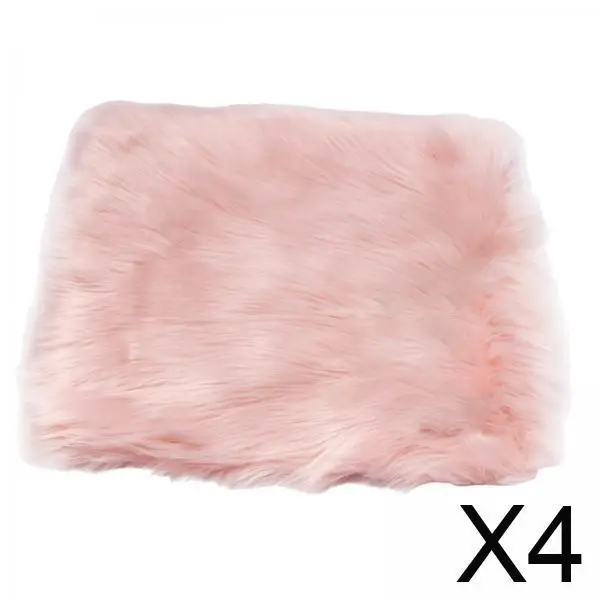 

4x15inch Photo Background Cushion Washable Square for Nail Art Ornaments Light Pink