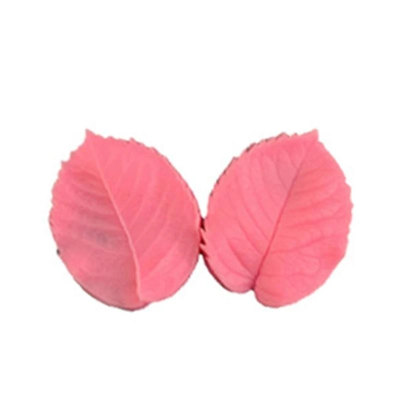 

E8BD Creative Petal Leaves Shape Fondant Cake Silicone Mold Pastry Chocolate Mould Candy Ice Cube Mold DIY Baking Tool