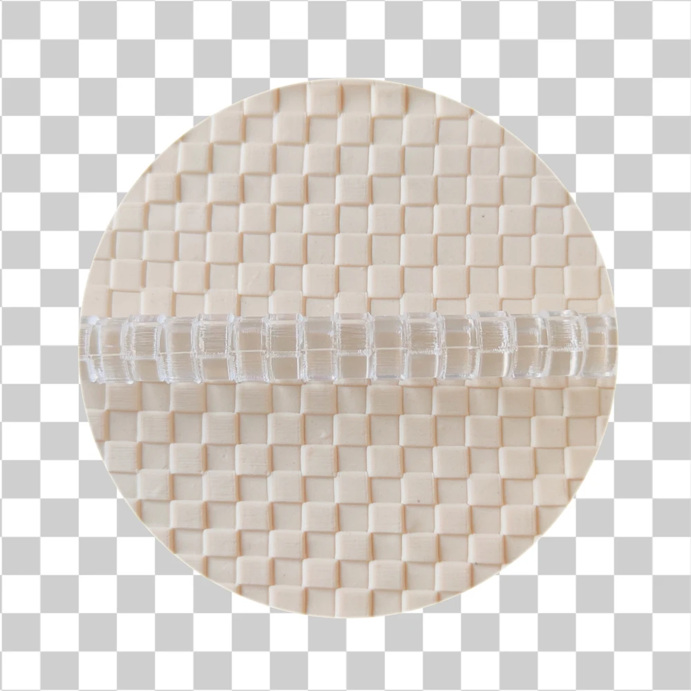 Classic Checkered Patterns Fondant Clay Art Project Roller Cake Decorating Tools Embossed Rolling Pins