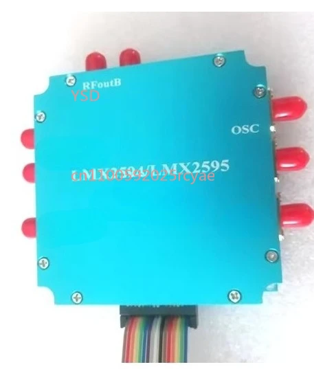 

LMX2594 LMX2595 плата синтезатора частоты PLL фазовый автоподстройка частоты 10M-20 ГГц высокочастотный микроволновый источник сигнала
