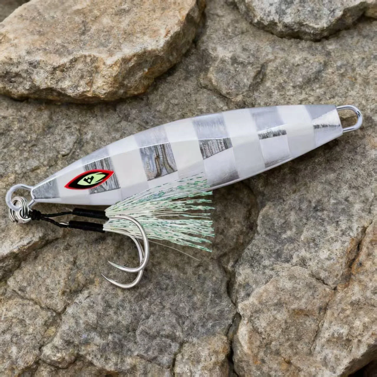 Langsam Jigging Metall Jigs100g 150g 200g 250g 300g Shore Jigging Künstliche Harten Köder Leuchtende Löffel angeln Lockt – Detail 7
