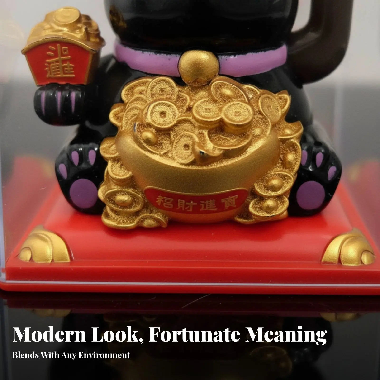 

Солнечная фигурка счастливого кота, машущего лапой, для приборной панели автомобиля, офисного стола, гостиной, в подарок